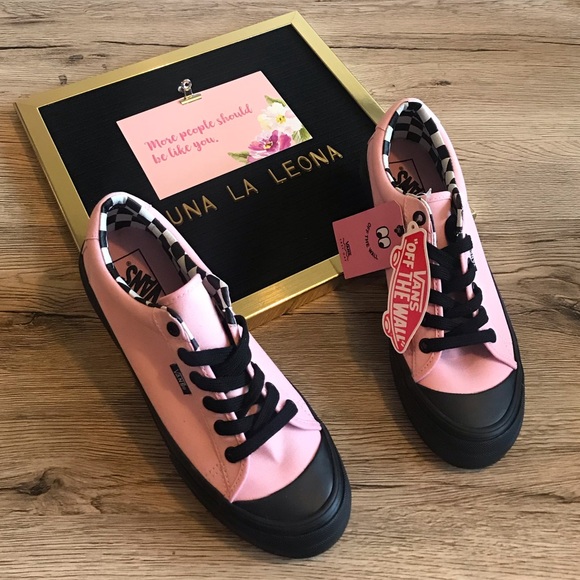 NWT VANS STYLE 29 LAZY OAF ALMOND BLOSSOM SHOES - Picture 3 of 6
